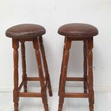 Pair of vintage bar stools