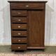 Indian teak chest of drawers from the 1970s
