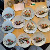 assiettes a poissons MBFA PORNIC