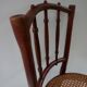 Chaises de salle à manger bistro Thonet originales, lot de 4