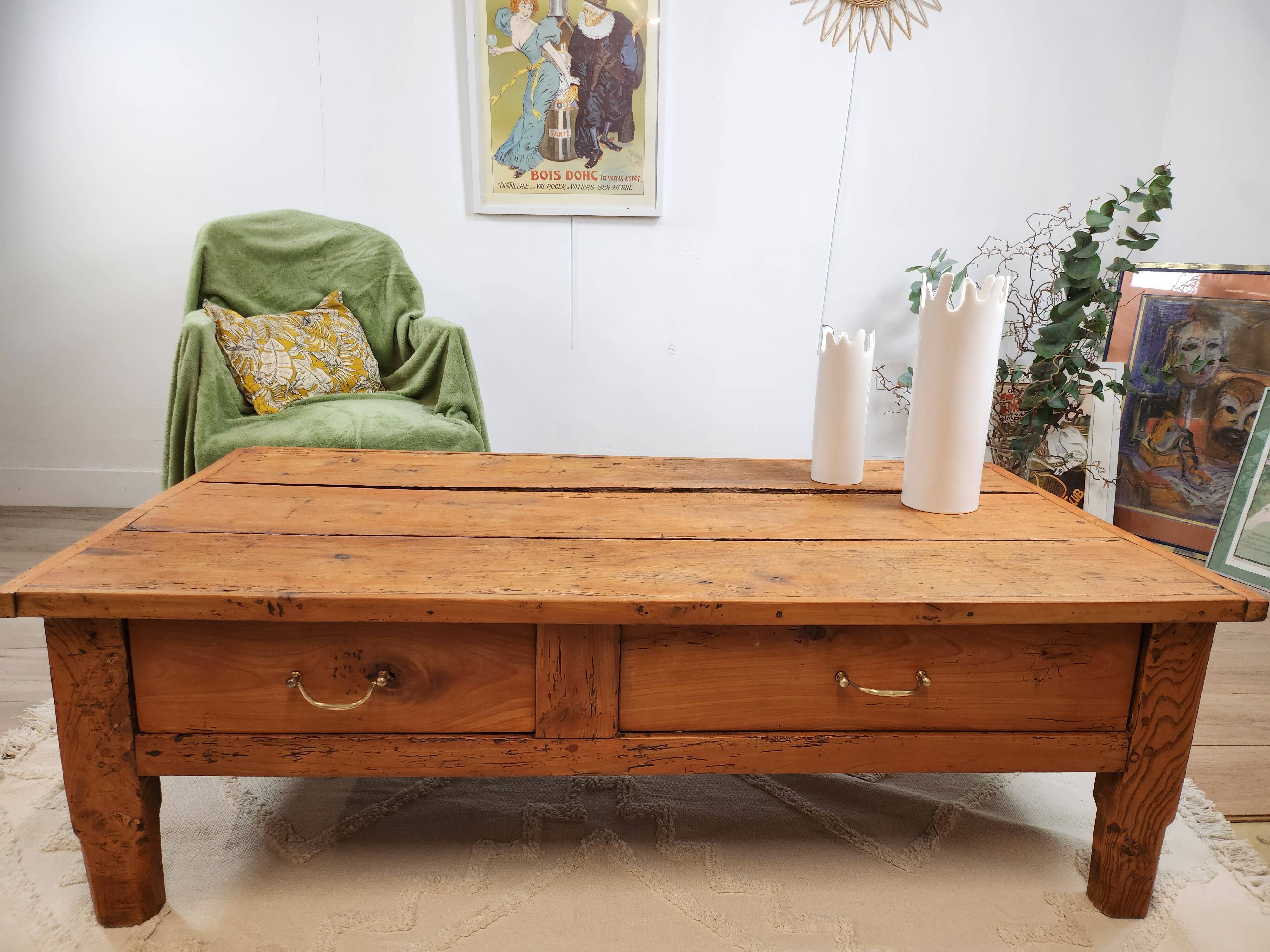 Farmhouse coffee table