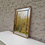 Mirror with glazing bead