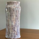 Brutalist vase signed 90