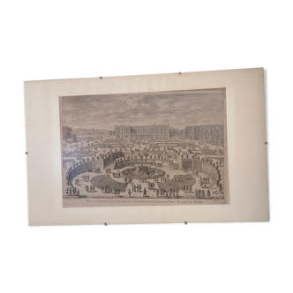Gravure ancienne Versailles