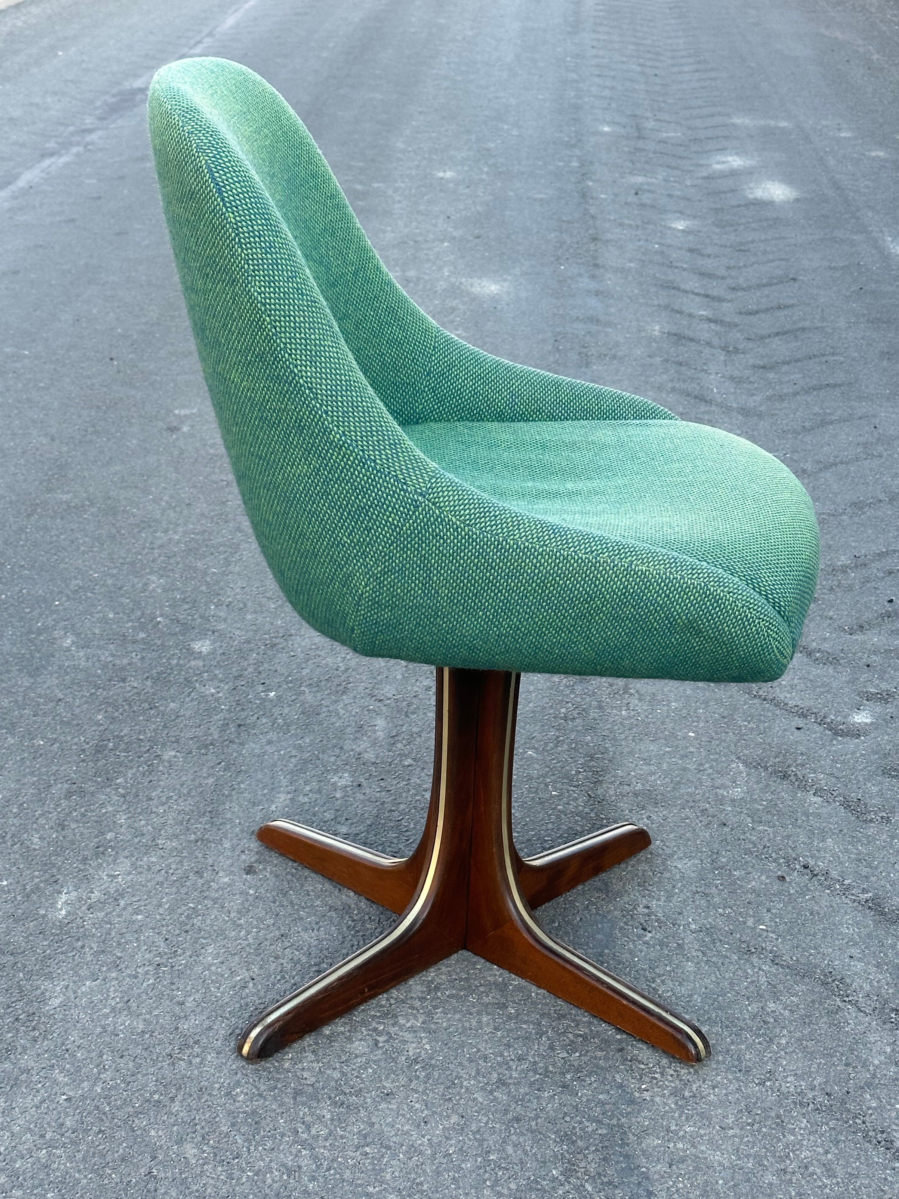 60s vintage design swivel office chair
