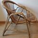 Rattan chair 70s