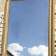 Vintage gold mirror