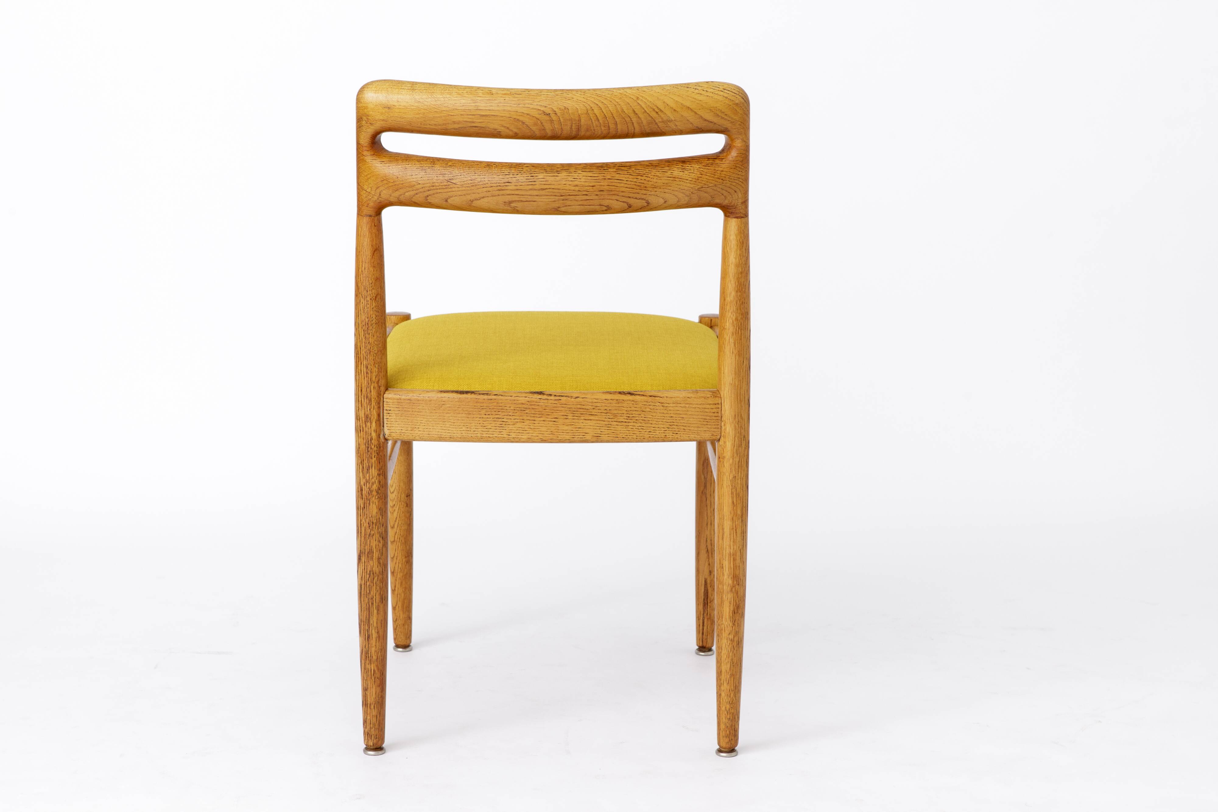 1 of 4 Vintage Chair Bramin Danish 60s-70s Oak