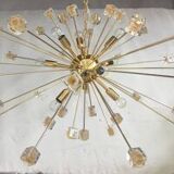 Lustre en verre de Murano