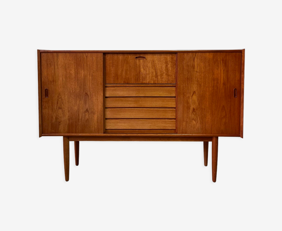 Vintage danish highboard in teak