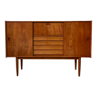 Vintage danish highboard in teak