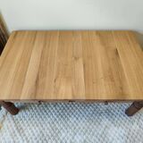 Farmhouse coffee table in oak