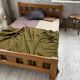 Lit 2 places massif Maison Regain 140 cm