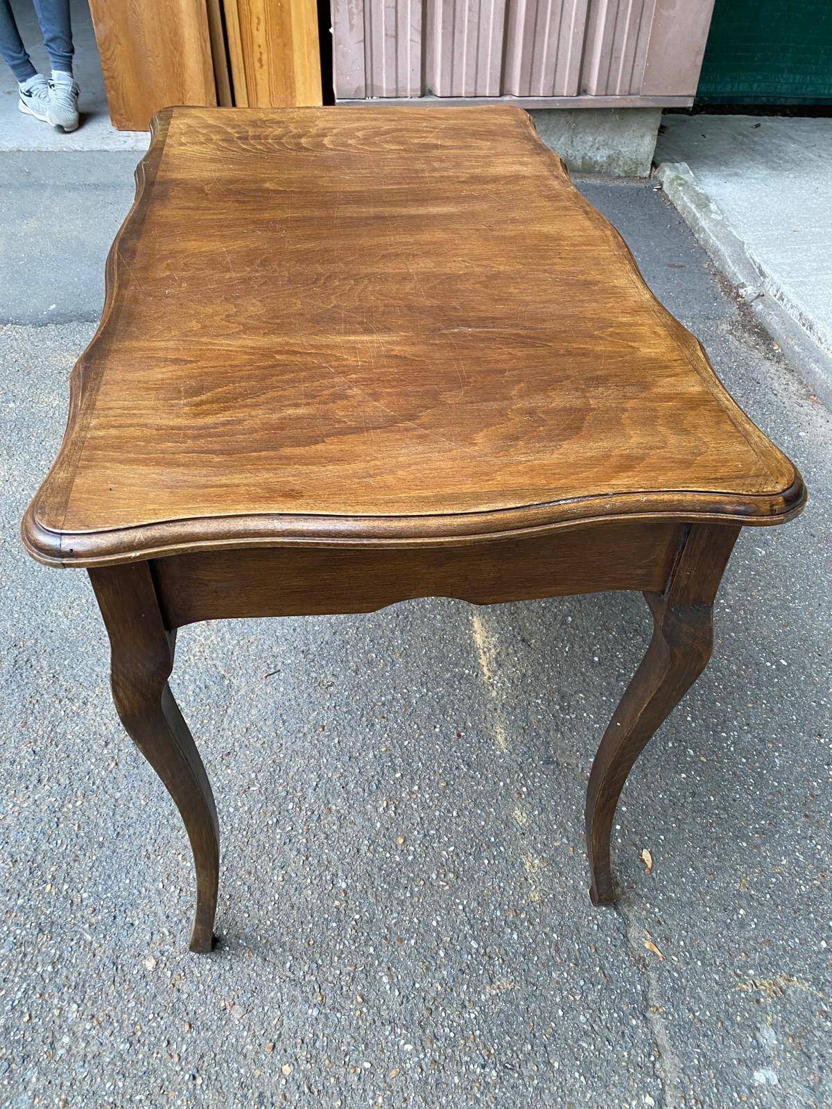 Vintage 19th century Louis XV style wooden desk