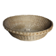 Panier corbeille ronde vintage en osier