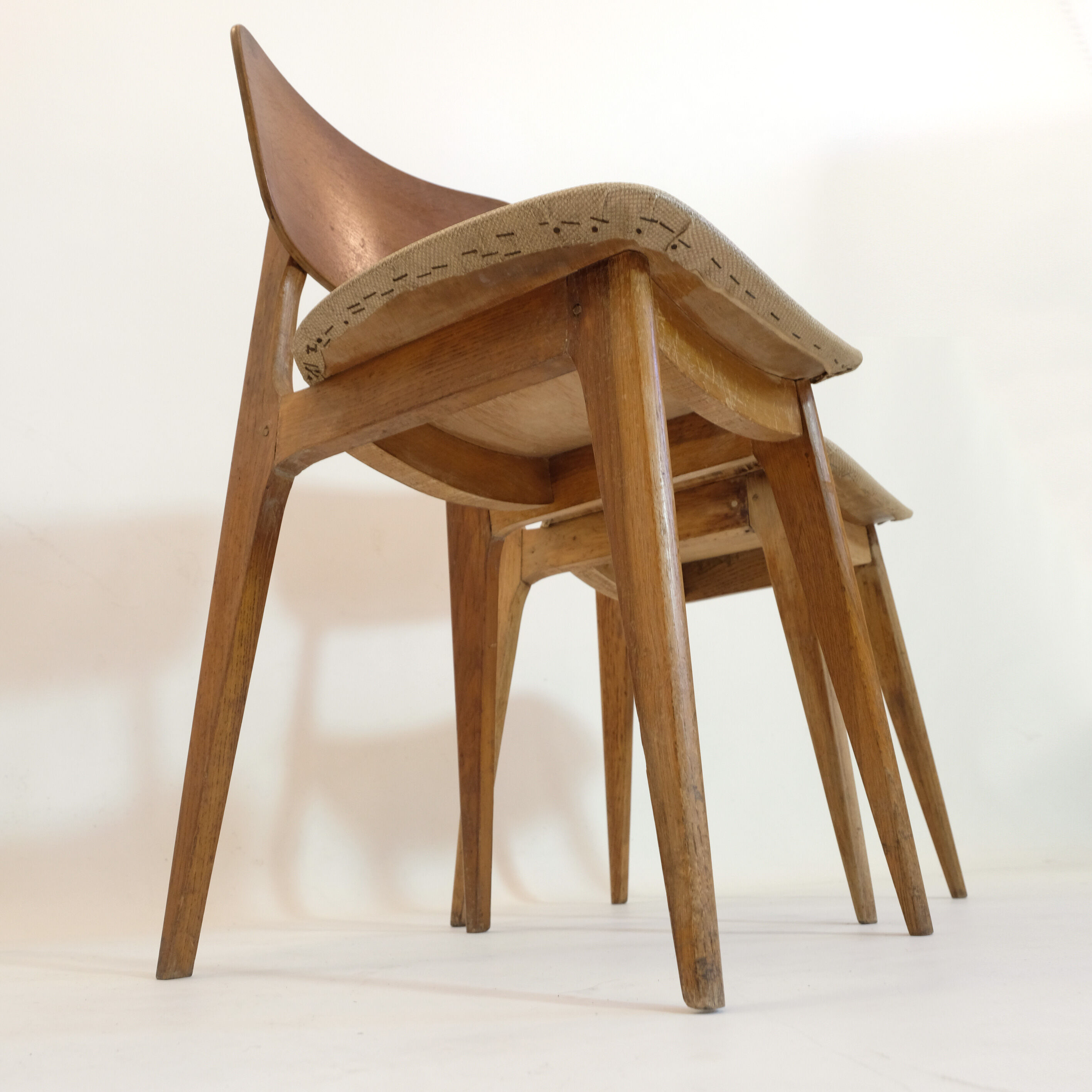 Roger Landault, pair of chairs 6157