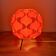 IKEA vintage Fillsta orange lamp