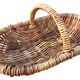 Old mushroom basket