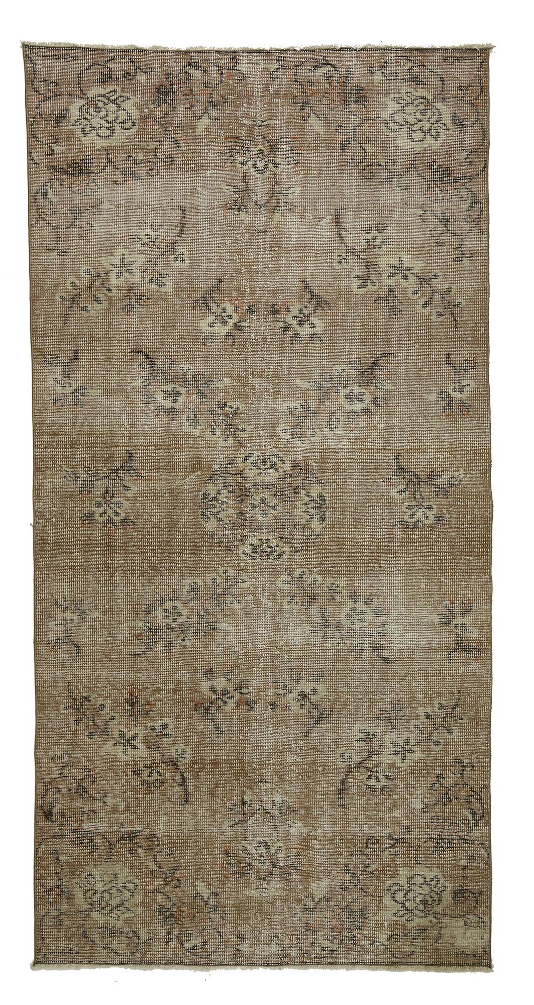 Vintage Turkish  Rug – 133 x 268 cm – Handwoven Wool