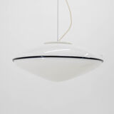 Large Murano All Glass Pendant, Italy, 1980s