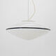 Large Murano All Glass Pendant, Italy, 1980s