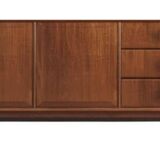 Vintage Scandinavian teak chest of drawers