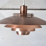 Scandinavian pink copper pendant light