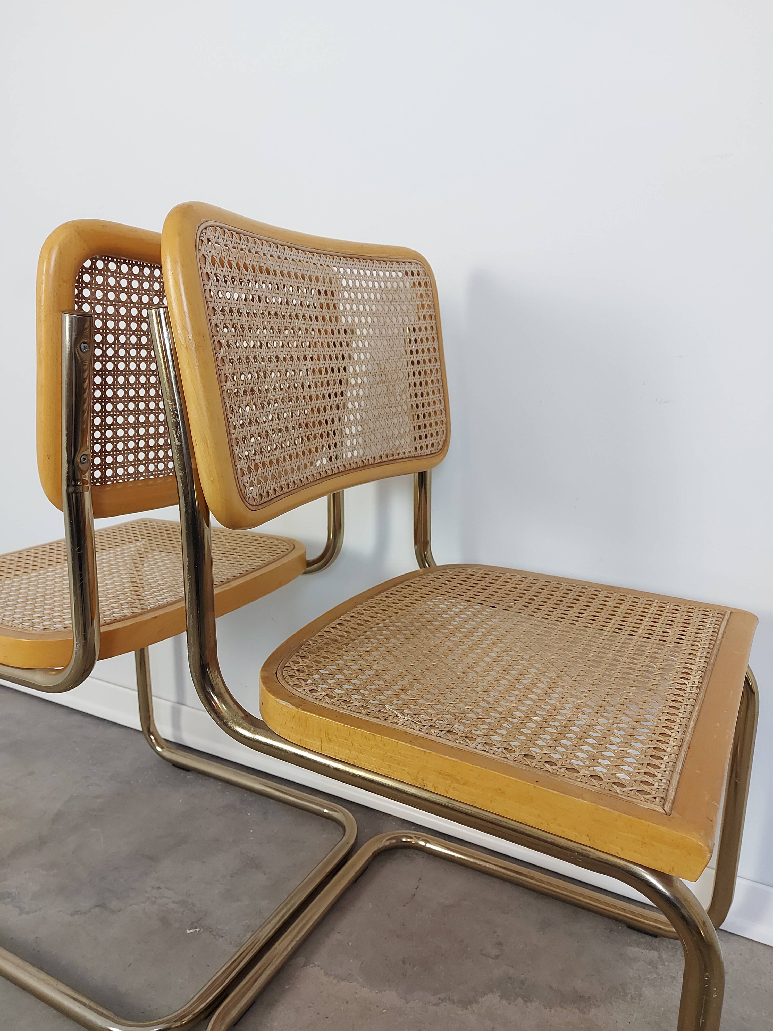 Chairs B32 by design Marcel Breuer 1980