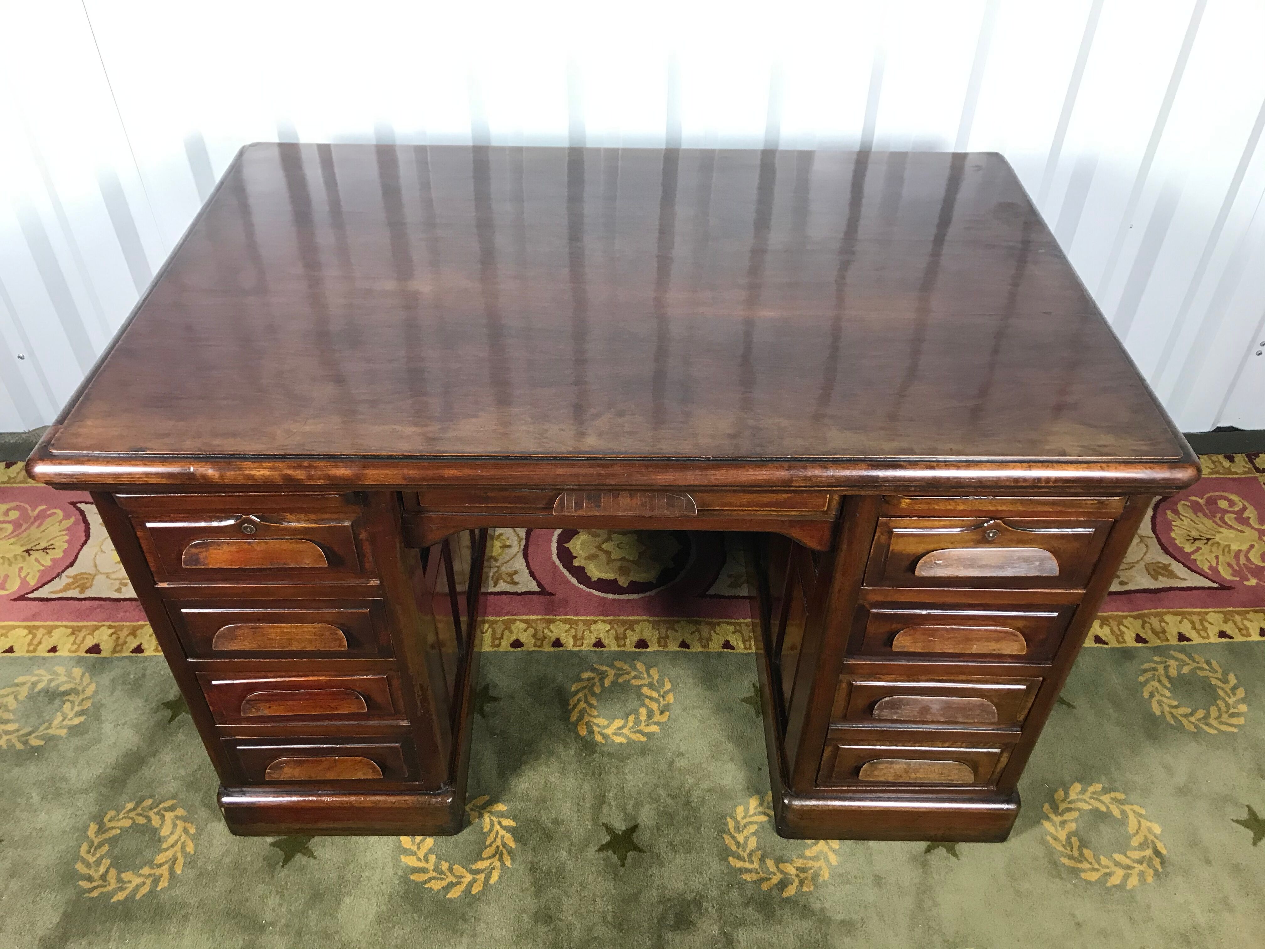 Restored U.S. Mahogany Caissons Administrative Office