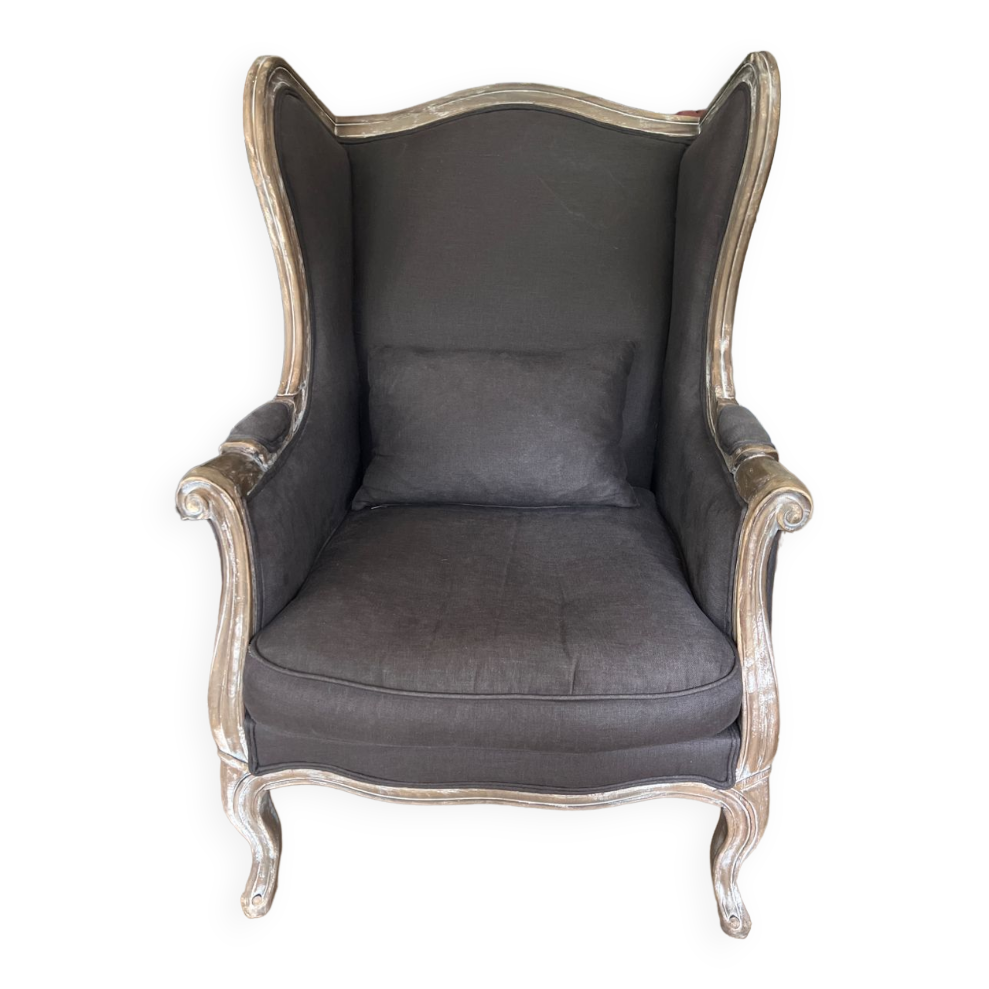 Grey armchair