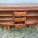 Art deco solid oak sideboard 1940