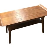 Table basse scandinave en bois massif