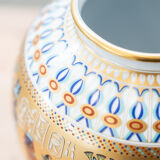 Kaiser "Theben" set of 2 porcelain vases, Egyptian motif.