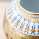 Kaiser "Theben" set of 2 porcelain vases, Egyptian motif.