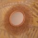 Vintage rattan mirror