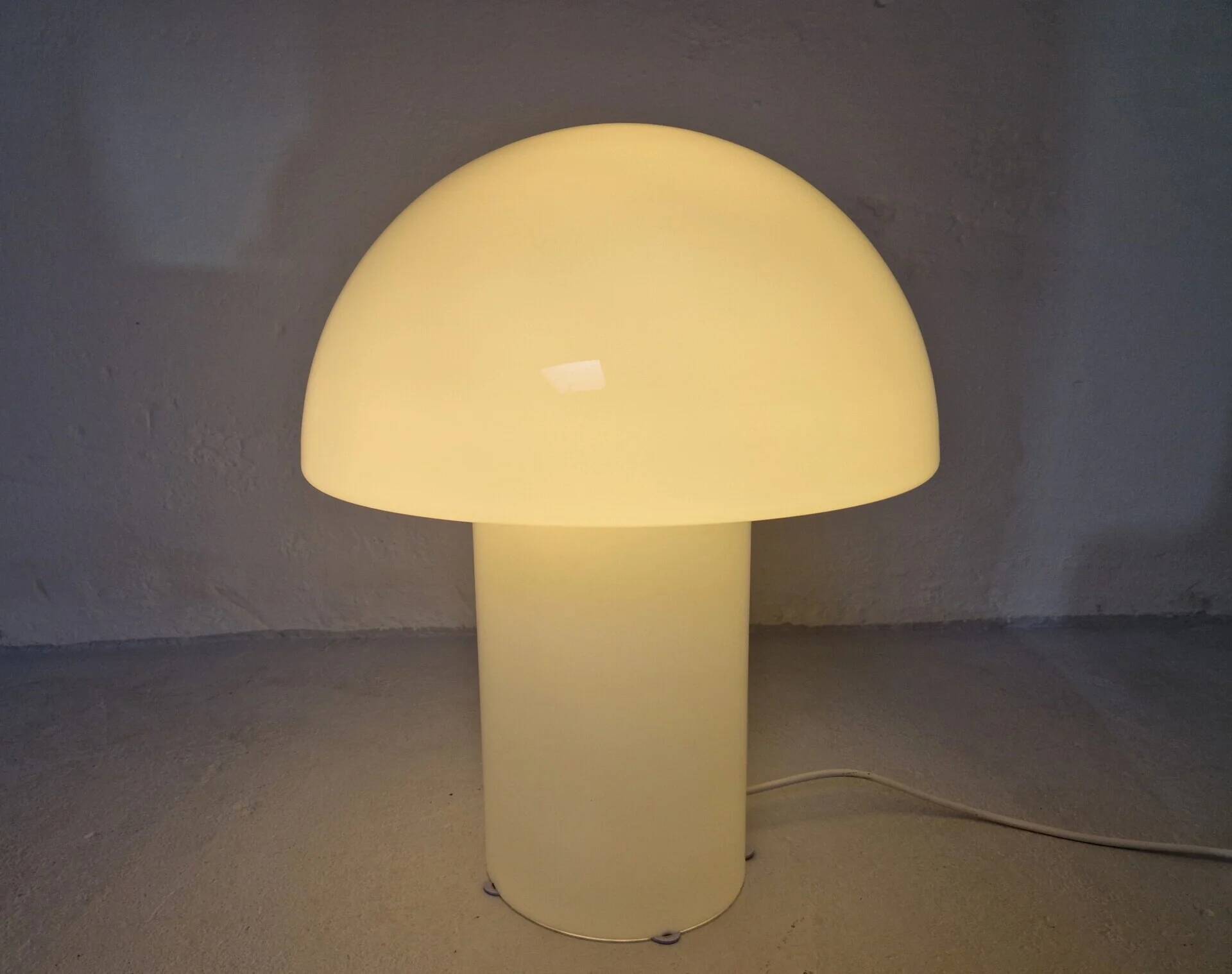 Lampe champignon XXL Peill & Putzler 'Lido' en verre, style futuriste