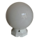 XL bathroom ceiling light from Palace, porcelain and opaline, 1950s