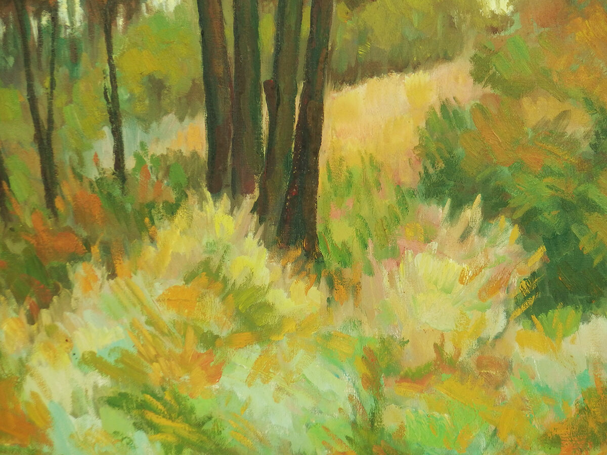 Tableau de paysage par Albert Serrure
