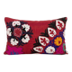 Housse de coussin brodée vintage 51x71 cm