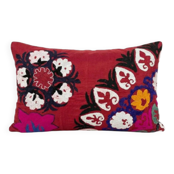 Vintage embroidered cushion cover 51x71 cm