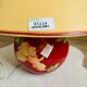Louis Drimmer ball lamp with label 2000's poppy flowers
