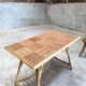 Vintage rattan coffee table