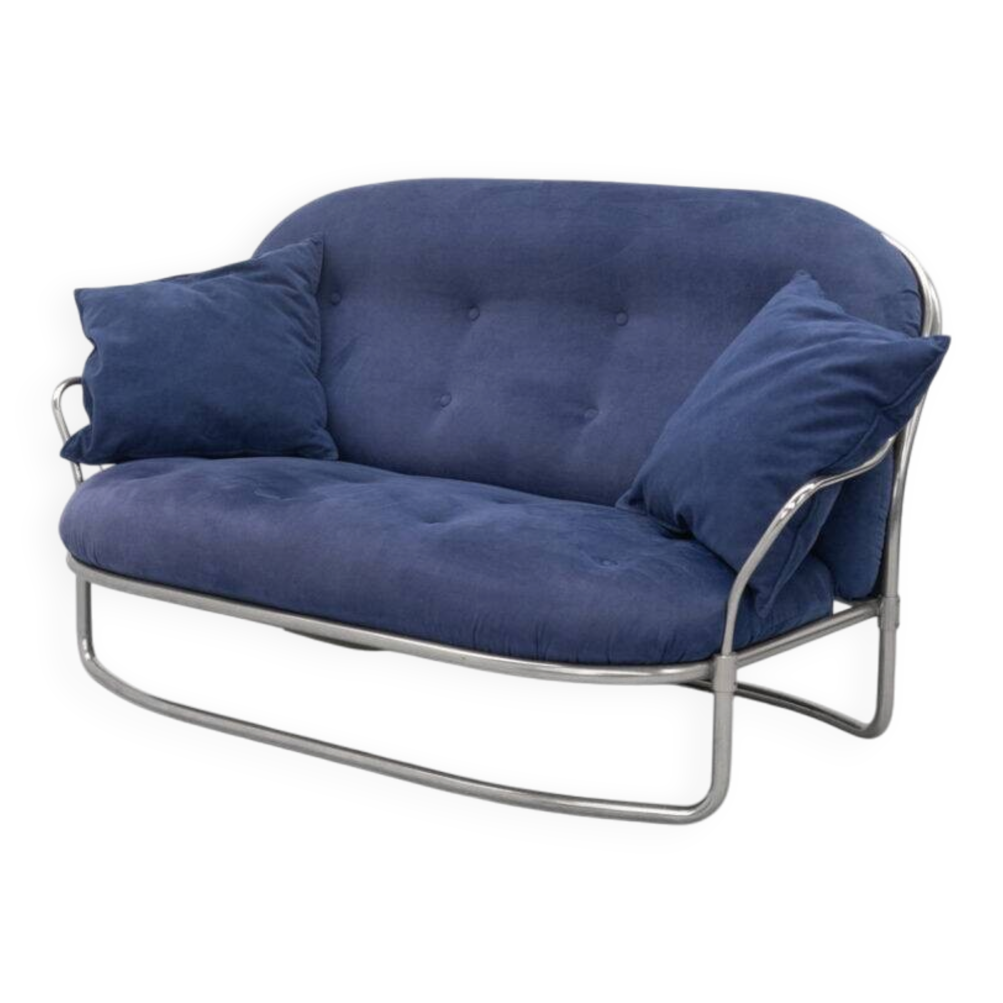 Two-seater sofa by Carlo Di Carli for Cinova Italy 1960s