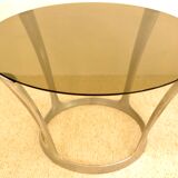 Vintage dining table by Michel Charron 1970