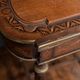 Napoleon III hairdresser worker marquetry 4 feet decorated with bronze