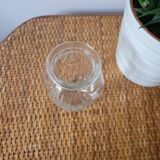 Small draped bulb vase