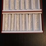 12 portes-couteaux en cristal de vannes le chatel