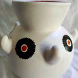 André Baud ceramic vase from Vallauris 14x12cm