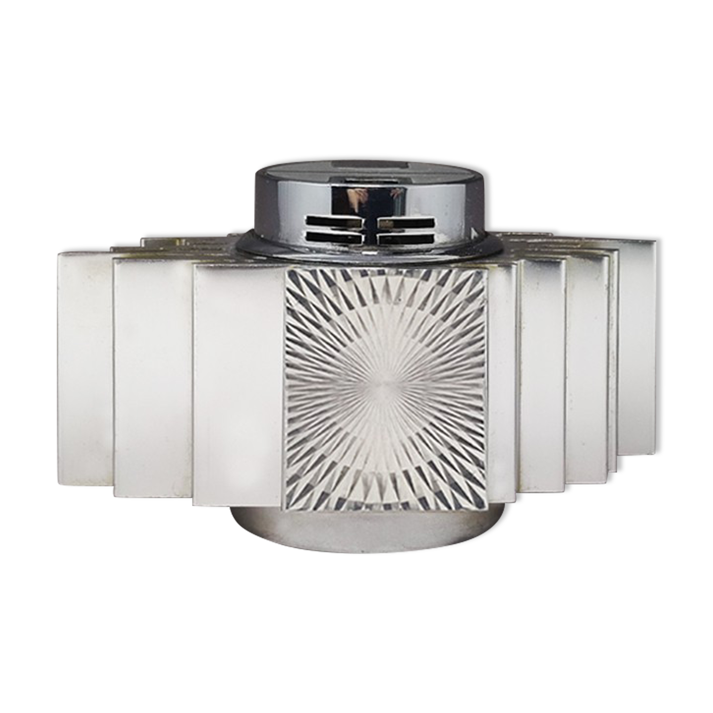 1960s Table Lighter by Sarome In Aluminium