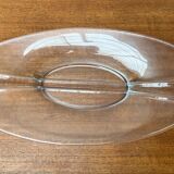 Vintage glass bowl from Holmegaard, 1970s.